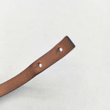 URSUL ユアソル Bracelet Turn Triple サイズM レザー3連 ブレスレット ブラック ゴールド レディース【中古】6-0212G∞