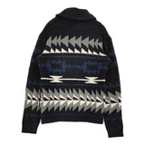 BAREFOOT DREAMS Native Shawl Cardigan C697 サイズM ネイティブショールカーディガン ブラック レディース ベアフットドリームス【中古】5-1214T♪