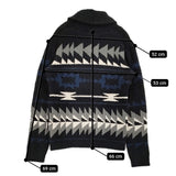 BAREFOOT DREAMS Native Shawl Cardigan C697 サイズM ネイティブショールカーディガン ブラック レディース ベアフットドリームス【中古】5-1214T♪