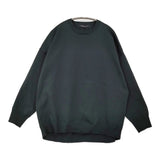 mizuiro-ind crew neck wide P/O クルーネックワイドプルオーバー 定価12980円 3-220122 ニット 25AW Dグリーン レディース ミズイロインド【中古】5-1203M♪