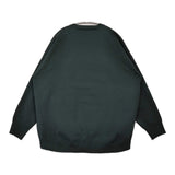 mizuiro-ind crew neck wide P/O クルーネックワイドプルオーバー 定価12980円 3-220122 ニット 25AW Dグリーン レディース ミズイロインド【中古】5-1203M♪