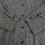 23区 滝沢眞規子さん着用 洗えるウールミルドジャージーシャツ 定価28930円 サイズ48 長袖シャツ 25AW グレー レディース 23区【中古】5-1203T♪