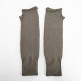 Calimar イタリア製 アルパカ混 ハンドウォーマー 手袋 アームウォーマー その他ファッション雑貨 カーキ レディース カリマール【中古】5-1215T◎