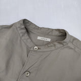 LENO BAND COLLAR PULLOVER DRESS L2101-DR002 サイズ00 シャツ ワンピース グレージュ レディース リノ【中古】6-0224M♪