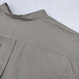 LENO BAND COLLAR PULLOVER DRESS L2101-DR002 サイズ00 シャツ ワンピース グレージュ レディース リノ【中古】6-0224M♪