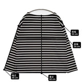 UNITED ARROWS C ボートネック カットソー W 定価11000円 ボーダー 長袖Ｔシャツ カットソー ロンＴ ブラック ホワイト レディース ユナイテッドアローズ【中古】6-0224M♪