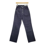 marchand de legumes マルシャンドレギューム サイズS デニムパンツ ネイビー レディース【中古】6-0224G♪
