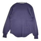 45R/45rpm 丸胴フライスの908レースヘンリー 定価23100円 長袖Ｔシャツ カットソー ロンＴ ネイビー レディース フォーティーファイブアールピーエム【中古】6-0224M♪