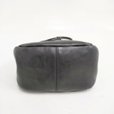 Mimi Berry ミミベリー ショルダーバッグ VAL GRAINY WOMEN 定価40700円 シボ革 ショルダーバッグ ブラック レディース【中古】5-1217G◎