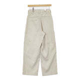 THE SHINZONE Bshop別注 TOMBOY PANTS STA-PREST TWILL サイズ34 定価21780円 21AMSPA14 パンツ オフホワイト レディース シンゾーン【中古】5-1203G♪