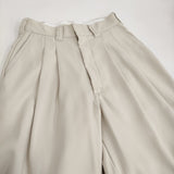 THE SHINZONE Bshop別注 TOMBOY PANTS STA-PREST TWILL サイズ34 定価21780円 21AMSPA14 パンツ オフホワイト レディース シンゾーン【中古】5-1203G♪