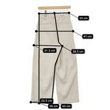 THE SHINZONE Bshop別注 TOMBOY PANTS STA-PREST TWILL サイズ34 定価21780円 21AMSPA14 パンツ オフホワイト レディース シンゾーン【中古】5-1203G♪