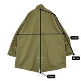 THE SHINZONE LIGHT MODS COAT ライトモッズコート ミリタリー 定価39600円 25SMSCO03 サイズ36 25SS カーキ レディース シンゾーン【中古】5-1203M♪