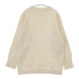 Le Tricoteur イギリス製 ウール ガンジーニット サイズ38 セーター ニット アイボリー レディース ル・トリコチュール【中古】6-0102T∞