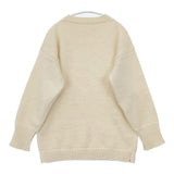 Le Tricoteur イギリス製 ウール ガンジーニット サイズ38 セーター ニット アイボリー レディース ル・トリコチュール【中古】6-0102T∞