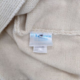 Le Tricoteur イギリス製 ウール ガンジーニット サイズ38 セーター ニット アイボリー レディース ル・トリコチュール【中古】6-0102T∞