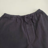 COMOLI 製品染 ドローストリングパンツ サイズ2 A03-03004 定価50600円 イージー パンツ 24AW ネイビー メンズ コモリ【中古】5-1203G♪