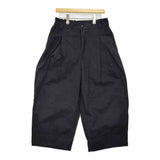 toogood THE ETCHER TROUSER サイズL 定価95700円 オーガニックコットン ワイドイージー パンツ ブラック メンズ トゥーグッド【中古】5-1203G♪