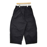 toogood THE ETCHER TROUSER サイズL 定価95700円 オーガニックコットン ワイドイージー パンツ ブラック メンズ トゥーグッド【中古】5-1203G♪