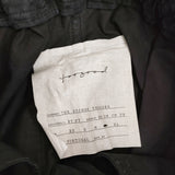 toogood THE ETCHER TROUSER サイズL 定価95700円 オーガニックコットン ワイドイージー パンツ ブラック メンズ トゥーグッド【中古】5-1203G♪