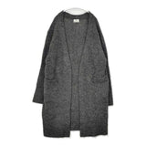 ACNE STUDIOS RAYA MOHAIR PAW15 モヘヤ ロング 羽織 カーディガン チャコールグレー レディース アクネストゥディオズ【中古】6-0105T∞