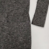 ACNE STUDIOS RAYA MOHAIR PAW15 モヘヤ ロング 羽織 カーディガン チャコールグレー レディース アクネストゥディオズ【中古】6-0105T∞