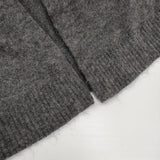 ACNE STUDIOS RAYA MOHAIR PAW15 モヘヤ ロング 羽織 カーディガン チャコールグレー レディース アクネストゥディオズ【中古】6-0105T∞