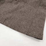 45R/45rpm ラムウールのPコート 定価86900円 サイズ0 ピーコート ブラウン レディース フォーティーファイブアールピーエム【中古】5-1219T♪