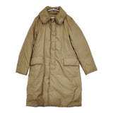 45R/45rpm 7112904 ナイロンダウンロングコート 定価38500円 サイズ1 ダウンコート キャメル レディース フォーティーファイブアールピーエム【中古】5-1219A△