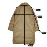 45R/45rpm 7112904 ナイロンダウンロングコート 定価38500円 サイズ1 ダウンコート キャメル レディース フォーティーファイブアールピーエム【中古】5-1219A△