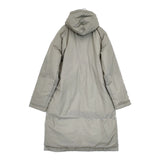 45R/45rpm 7112056 ナイロンの908ダウンコート 定価66000円 サイズ1 フード付き ダウンコート グリーングレー レディース フォーティーファイブアールピーエム【中古】5-1219A△