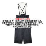ゴーシュ 100/1タイプライター サロペットパンツ 定価26000円 サイズ2 G211-P022 薄手 サロペット ブラック レディース ゴーシュ【中古】6-0329M♪