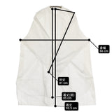 veritecoeur タイプライタープルオーバーロングシャツ 定価26000円 VC-2354 チュニック ホワイト レディース ヴェリテクール【中古】6-0224M♪