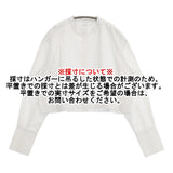 SEEALL SMOKINGシャツ 定価17600円 SAW43 SH305 サイズ38 バックボタン ブラウス シャツ ホワイト レディース シーオール【中古】6-0224M♪