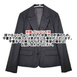 MARGARET HOWELL 578-220111 グレンチェック ウール テーラードジャケット グレー レディース マーガレットハウエル【中古】6-0105T∞