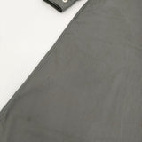 MHL. WASHED COTTON POPLIN DRESS 定価35200円 バンドカラーシャツワンピ サイズ2 ワンピース 24SS グレー レディース エムエイチエル【中古】5-1203M♪