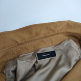 JOURNAL STANDARD フレアドレストレンチコート ベルト付き コットンナイロン コート ブラウン レディース ジャーナルスタンダード【中古】6-0122M∞