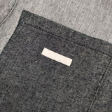 ULTERIOR L/S TWILLL WORK JACKET 定価52800円 ULBS16-FA84M サイズ3 リネンシルク ジャケット グレー メンズ アルテリア【中古】6-0222M♪