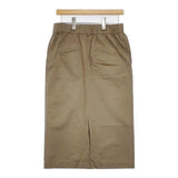 atelier naruse cotton long tight skirt 定価19250円 na-06024 ロングスカート カーキ レディース アトリエナルセ【中古】6-0420M∞
