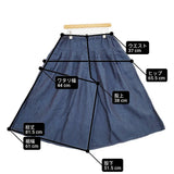 nest Robe リネン キュロットパンツ ワイドパンツ 01171-1154 キュロット ネイビー レディース ネストローブ【中古】6-0322M◎