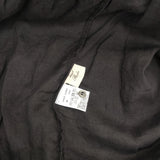 nest Robe 01172-1016-2 リネンギャザーワンピース 製品染め 日本製 半袖 ワンピース ブラック レディース ネストローブ【中古】6-0421S△