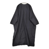 homspun ライトオンスシャンブレープルオーバーワンピース 252-1645 定価31900円 Vネック ワンピース ブラック レディース ホームスパン【中古】5-1203M♪