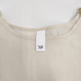 Yoli Simple onepiece シンプルワンピース 定価30800円 YL-OP15-25SS サイズ01 ワンピース ベージュ レディース ヨリ【中古】5-1203M♪