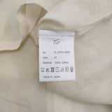 Yoli Simple onepiece シンプルワンピース 定価30800円 YL-OP15-25SS サイズ01 ワンピース ベージュ レディース ヨリ【中古】5-1203M♪