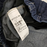 NEST ROBE UpcycleLino BASIC 9.5ozデニムイージーショーツ 定価20900円 ショートパンツ ハーフパンツ インディゴ レディース ネストローブコンフェクト【中古】5-1203S♪
