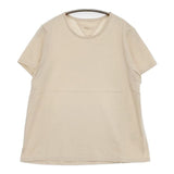 KURASHI&Trips 大人に似合うワケがある 素肌も心もよろこぶTシャツ Uネック 半袖Ｔシャツ カットソー ベージュ レディース クラシアンドトリップス/北欧、暮らしの道具店【中古】6-0305S∞