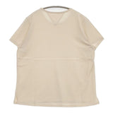 KURASHI&Trips 大人に似合うワケがある 素肌も心もよろこぶTシャツ Uネック 半袖Ｔシャツ カットソー ベージュ レディース クラシアンドトリップス/北欧、暮らしの道具店【中古】6-0305S∞