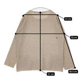 chinti and parker カシミヤ100％ セーター ニット ベージュ グレー レディース チンティ＆パーカー【中古】6-0114T∞