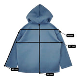 kha:ki BRUSHED MEXICAN PAKER 19FCS181 メキシカン パーカー ブルー レディース カーキ【中古】6-0114T∞