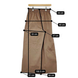 JOURNAL STANDARD L'essage タイプライターイージーワイドパンツ 定価17600円 25SS ライトブラウン レディース ジャーナルスタンダードレサージュ【中古】5-1203M♪